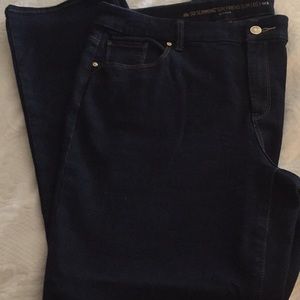 Jeans new straight leg. Chico’s size 2.5